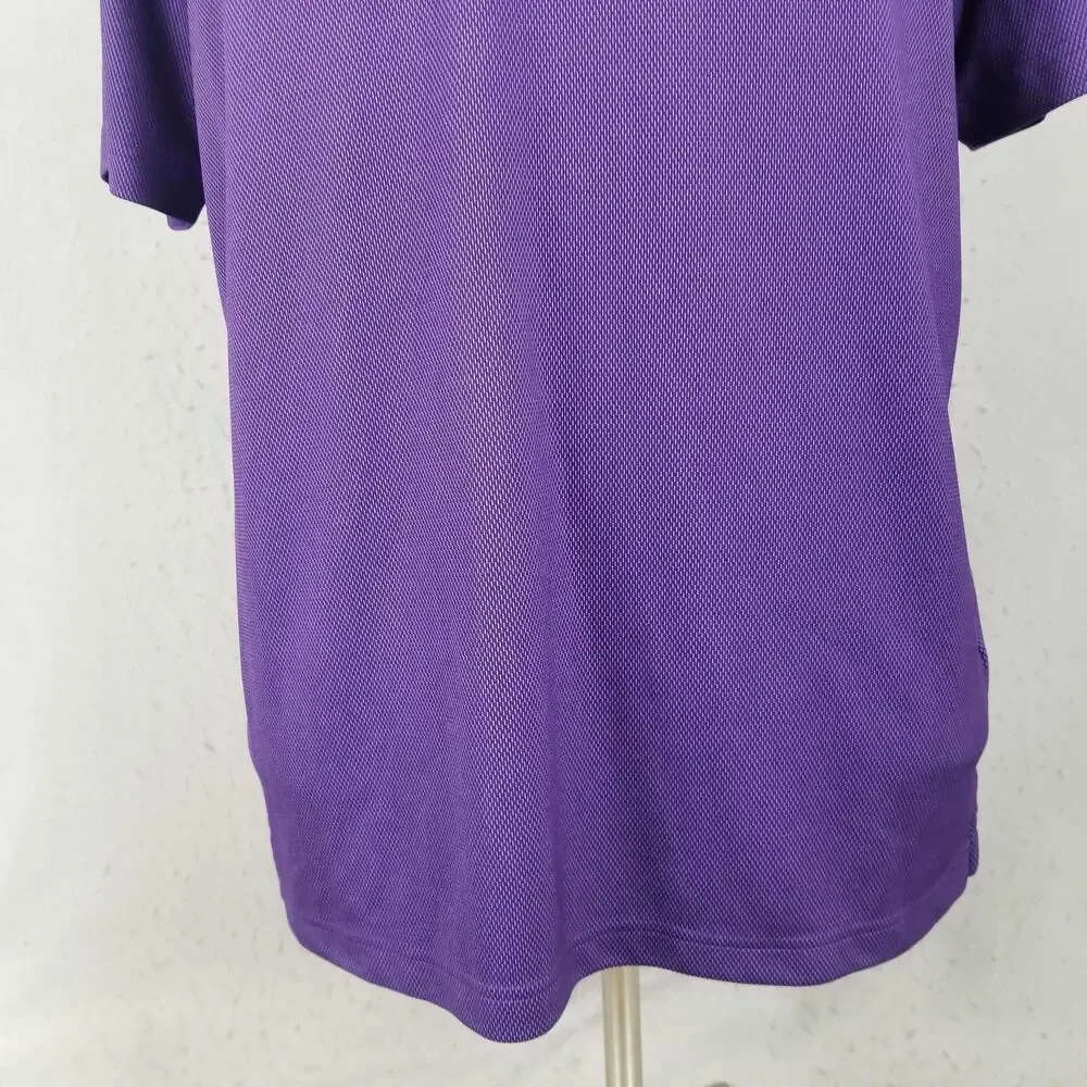 Callaway Polo Shirt Mens Large Purple Valspar Championship‎ Opti-Dri Golf Tour